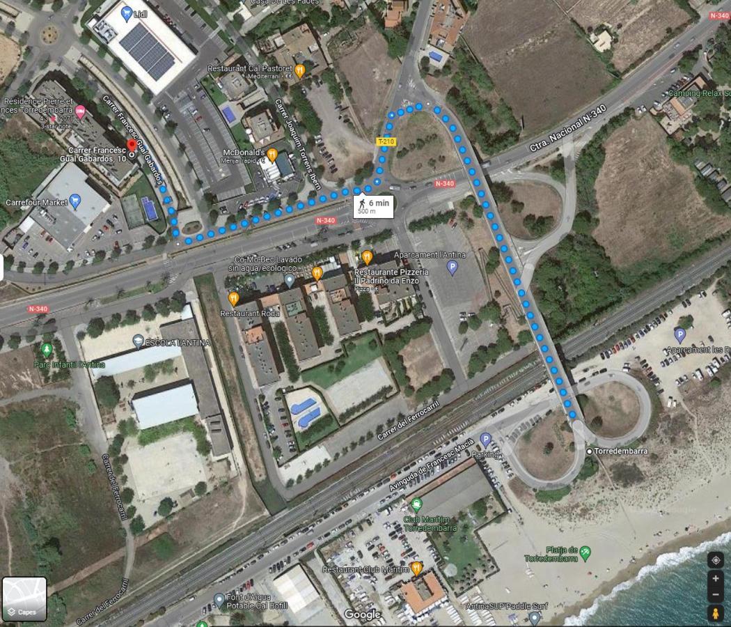 Apartamento Diseno A Cien Metros Del Mar. トラダンバーラ エクステリア 写真